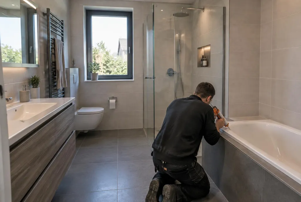 Kitbedrijf Lelystad – badkamer kit vervangen bij de douche